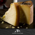 Thornby Moor Dairy-Little-waxed-Cumberland-oak smoked wedge